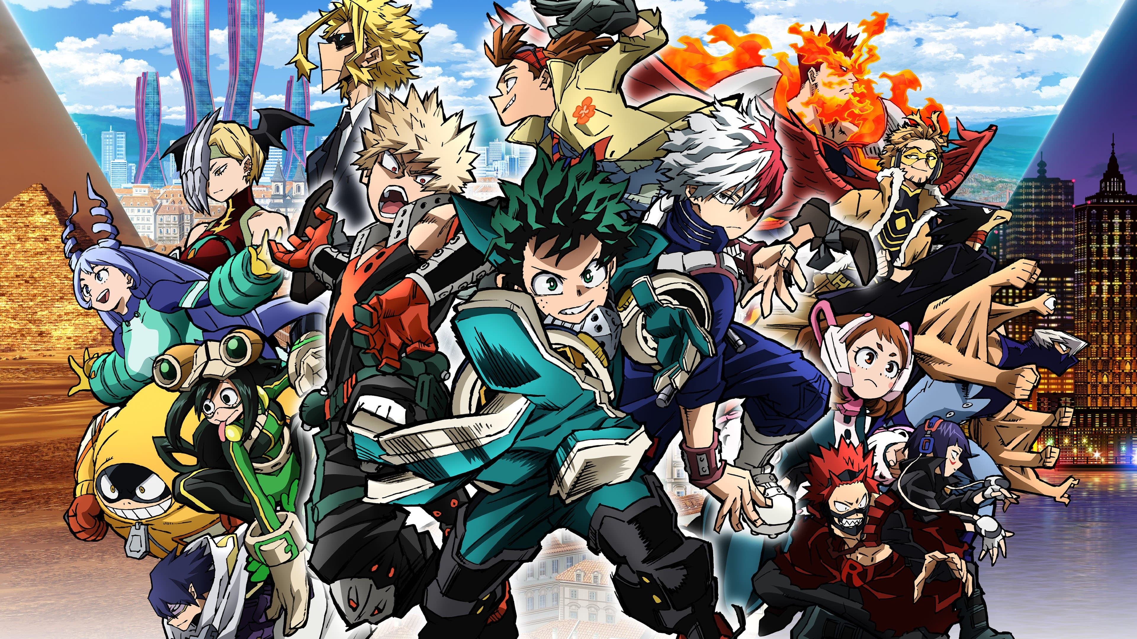 My Hero Academia: World Heroes' Mission Backdrop